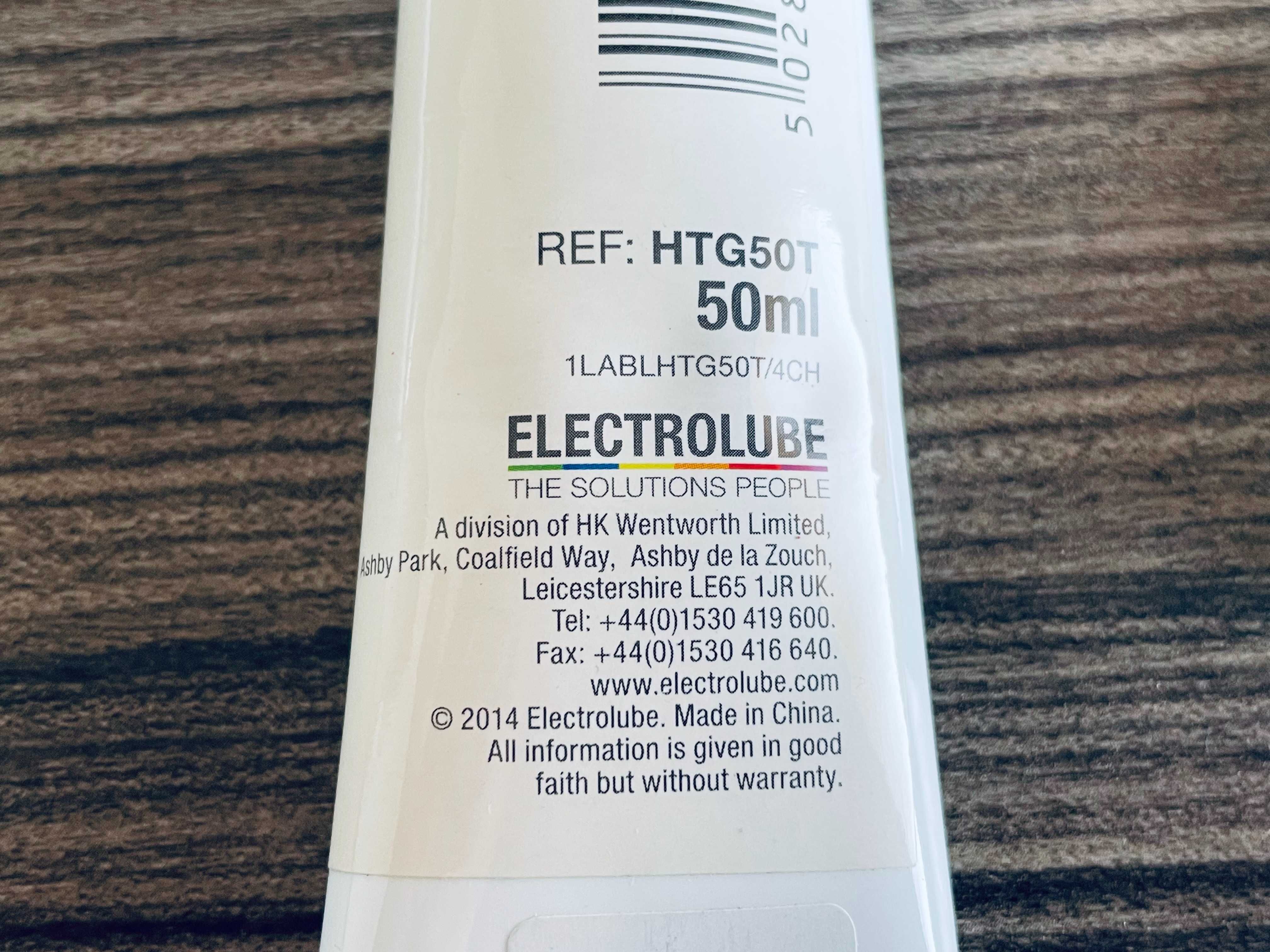 Smar wysokotemperaturowy Electrolube HTG50T (tubka 50 ml)