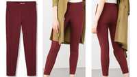 Leggings burgundy MANGO (M)