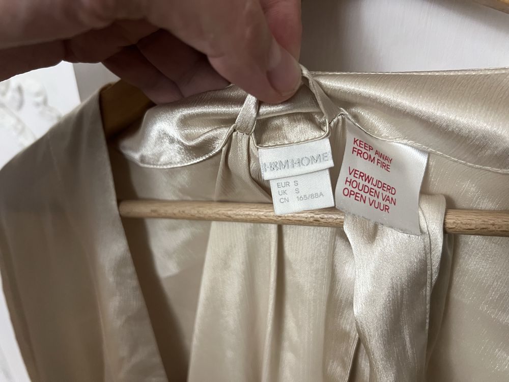 Piżama damska + szlafrok H&M HOME rozmiar XS