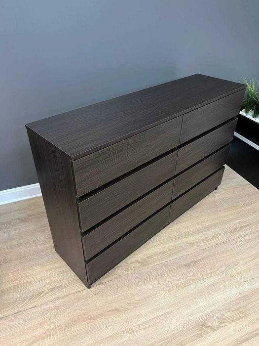 "Ольвія"-комод на вісім шухляд без ручок.Тумба під телевізор.В спальню