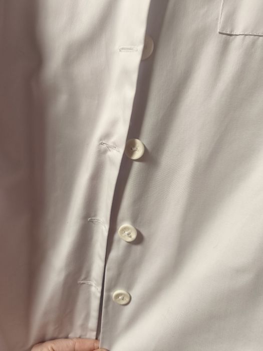 Халат медичного працівника, розмір 58, Білий халат