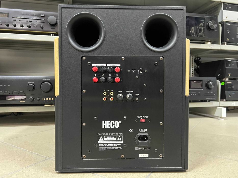 Subwoofer aktywny Heco, Audio Room