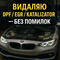 Видалення екології , сажові фільтри, каталізатори, EGR