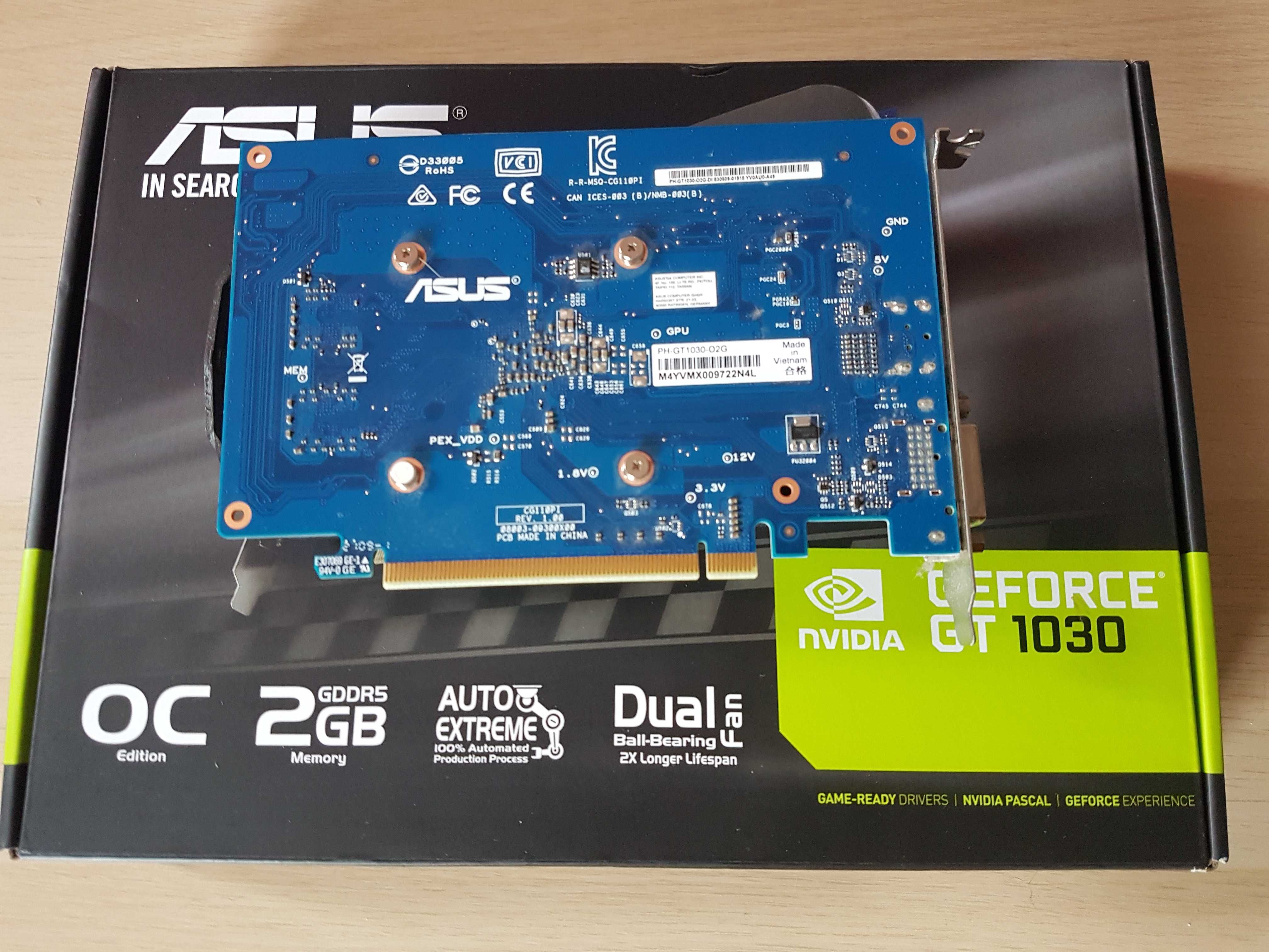 Karta graficzna ASUS GT 1030, oc 2 gb