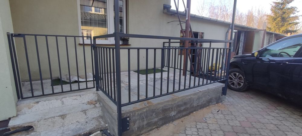 Balustrada wewnętrzna, zewnętrzna loft