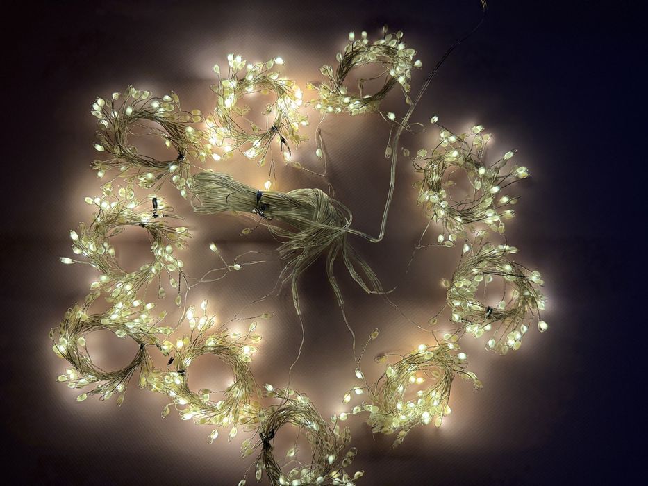 Штора мишура 3*2 м 600 LED и 3*3 м 800 LED микс видов от usb