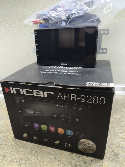 incar AHR-9280 мультимедийное головное устройство.