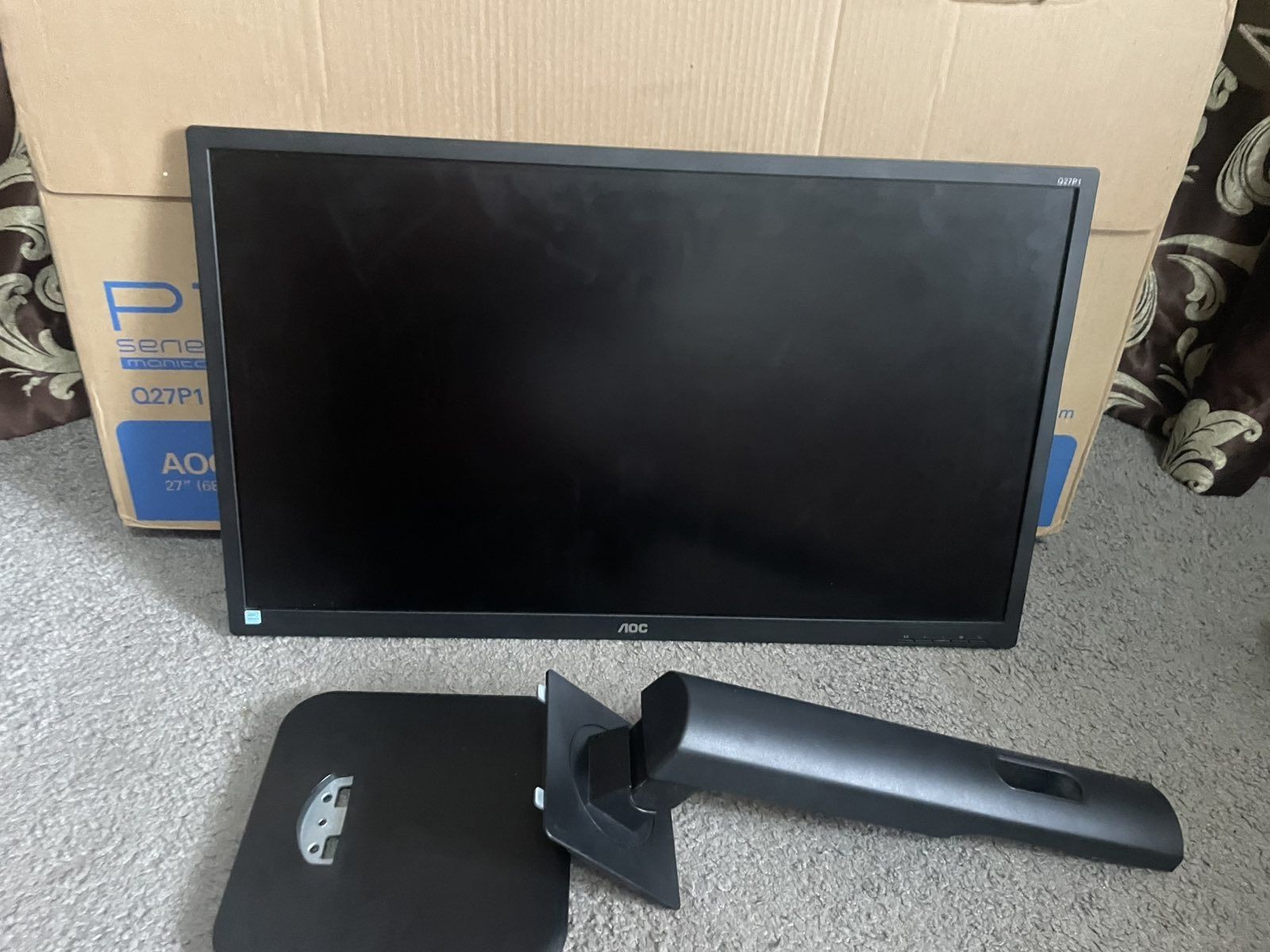 Монітор 27" AOC Q27P1  AOC 27 LCD Monitor

27" (68.5 cm)