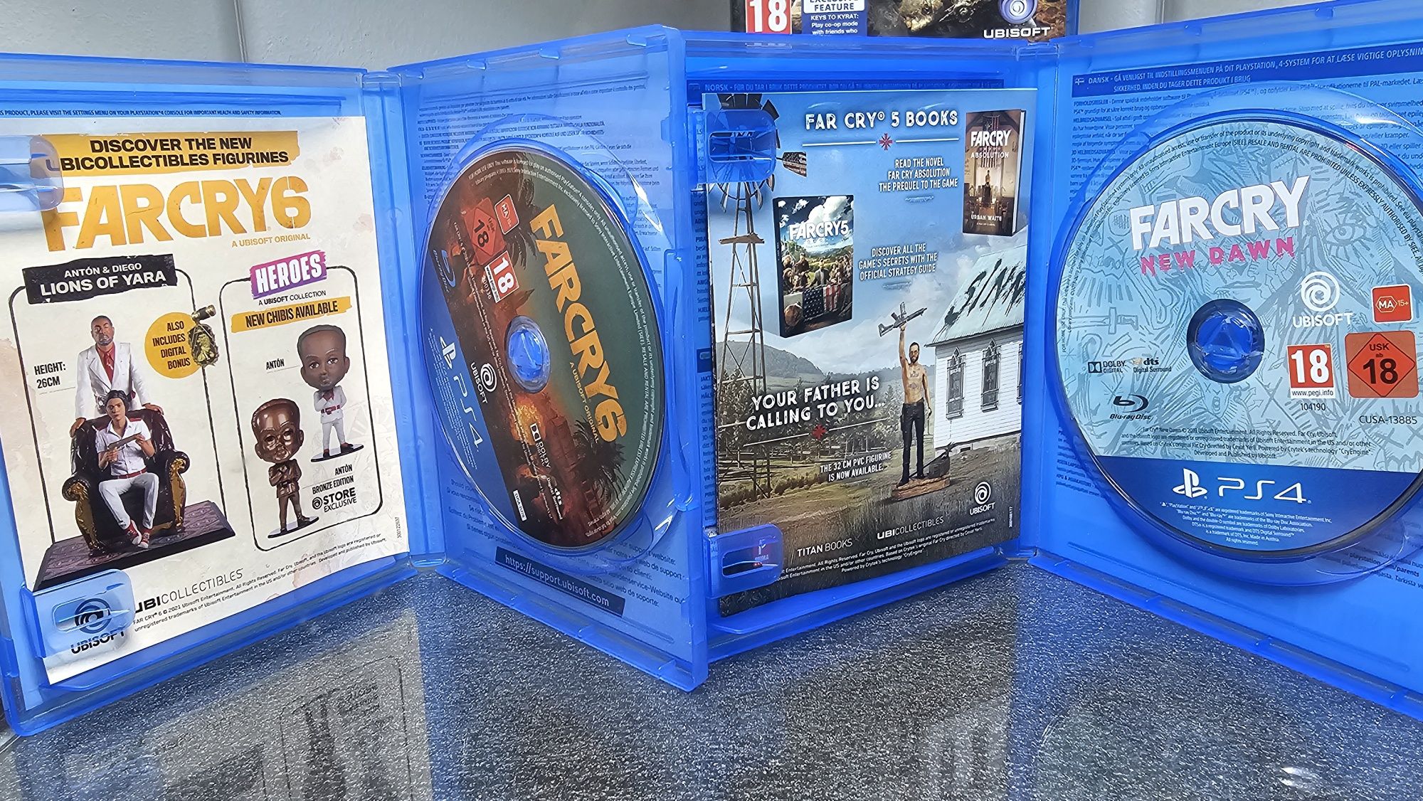Pack 4X Farcry Far Cry 4 5 6 New Dawn PS4 PS5 PlayStation 4 5 VI
