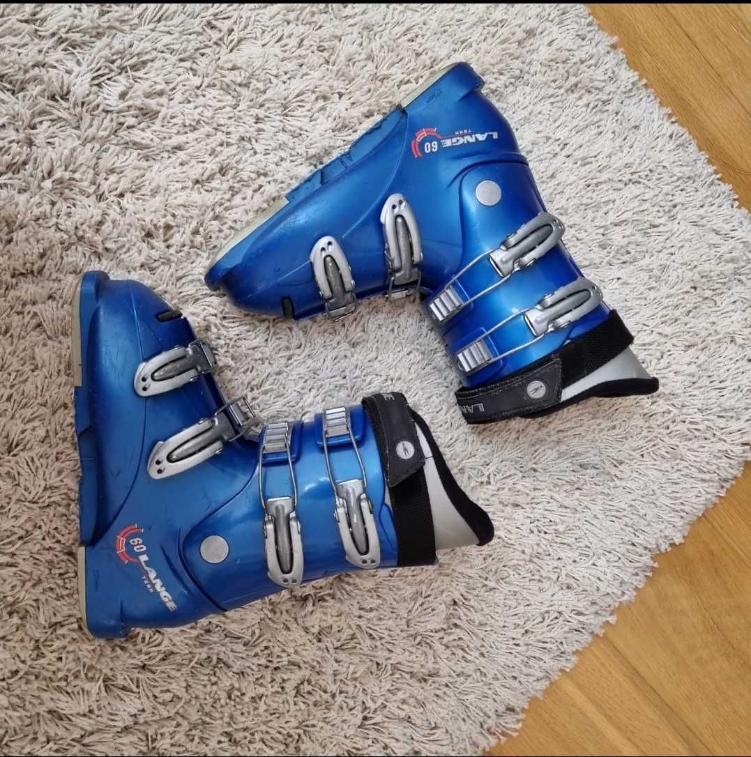 Botas de Ski de neve usadas