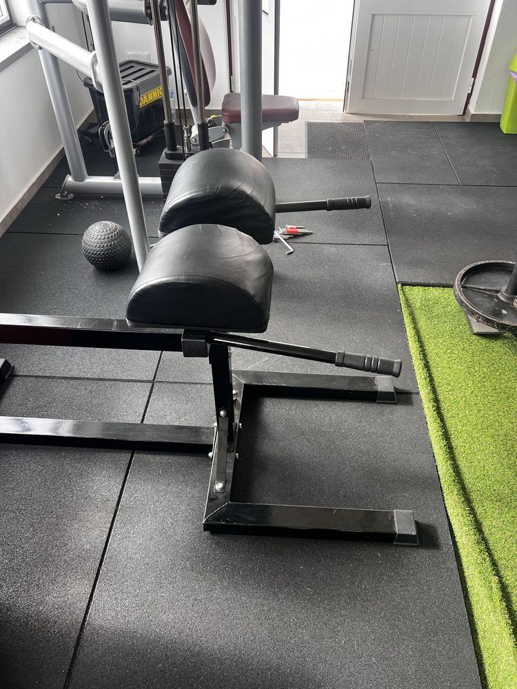 Material de treino/ crossfit / halteres e suporte