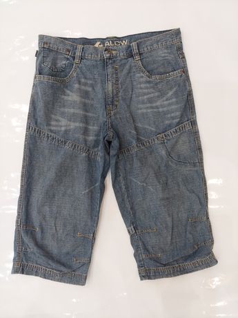 Szorty spodenki męskie jeansowe XL 97 w pasie