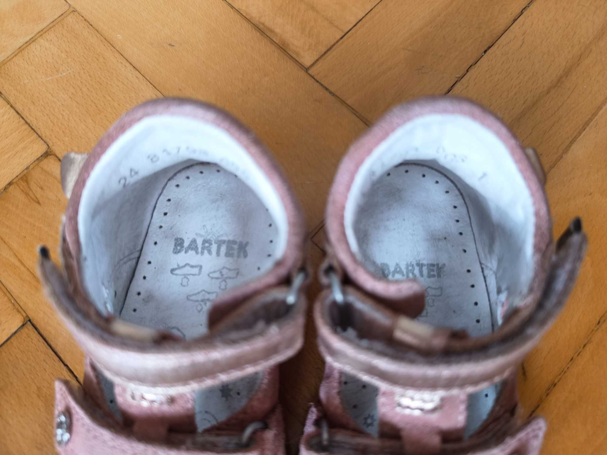 Sandałki, Buty/ Obuwie profilaktyczne Bartek rozm.24, kolor róż