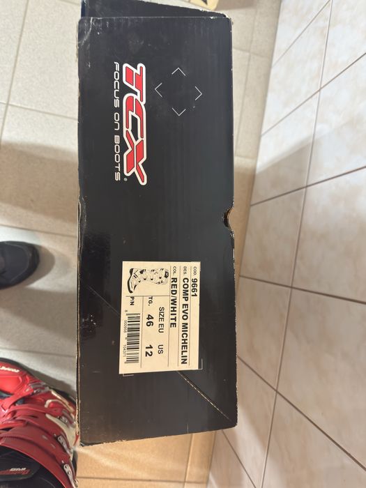 Мотоботи Comp Evo Michelin 46 розмір Us12