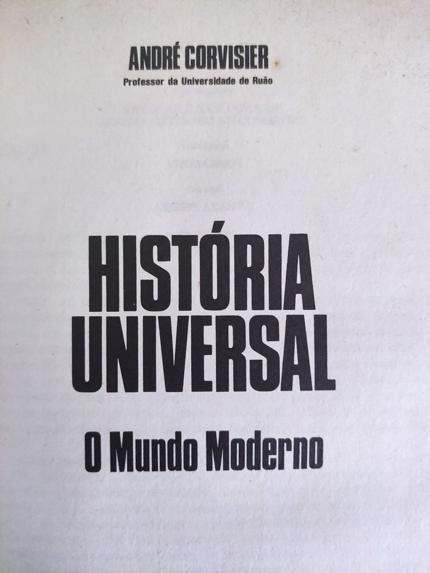 Livros - História Universal