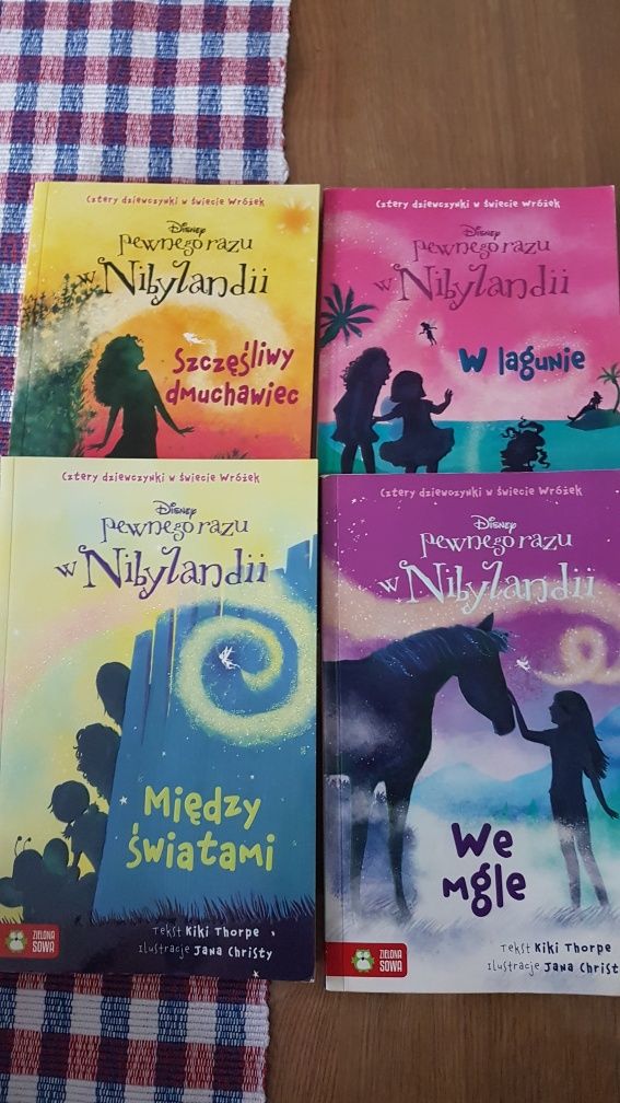 Książki "Pewnego razu w Nibylandii" zestaw