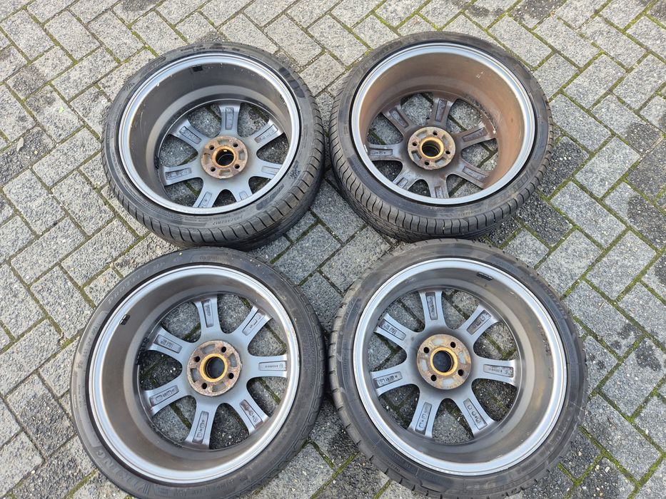 Felgi aluminiowe 17" 4x100 z oponami letnimi  205/40 24r