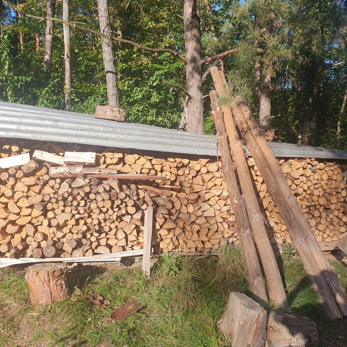 Drewno opałowe sezonowane: sosna