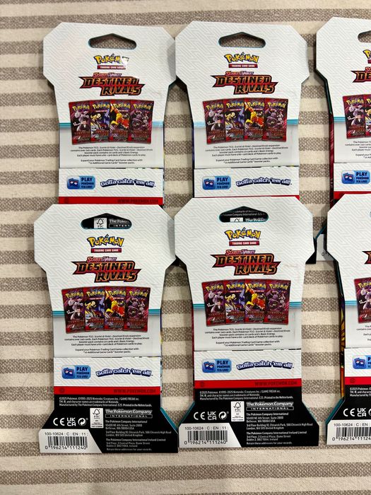 Pokémon Destined Rivals Sleeved Boosters