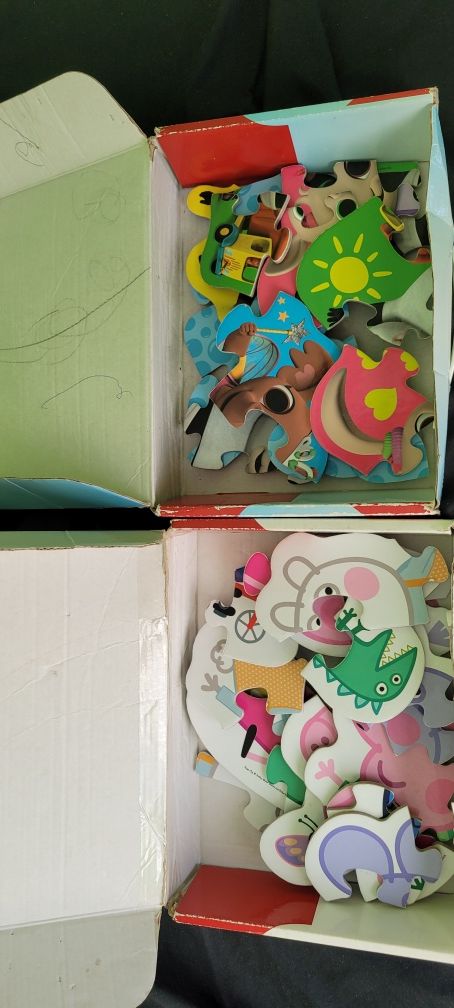 Puzzle dla dwulatka Peppa,Bing