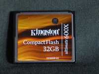 Karta pamięci CompactFlash Card Kingston Ultimate CF 32Gb 600x.