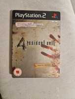 Resident Evil 4 ps2 steel book
