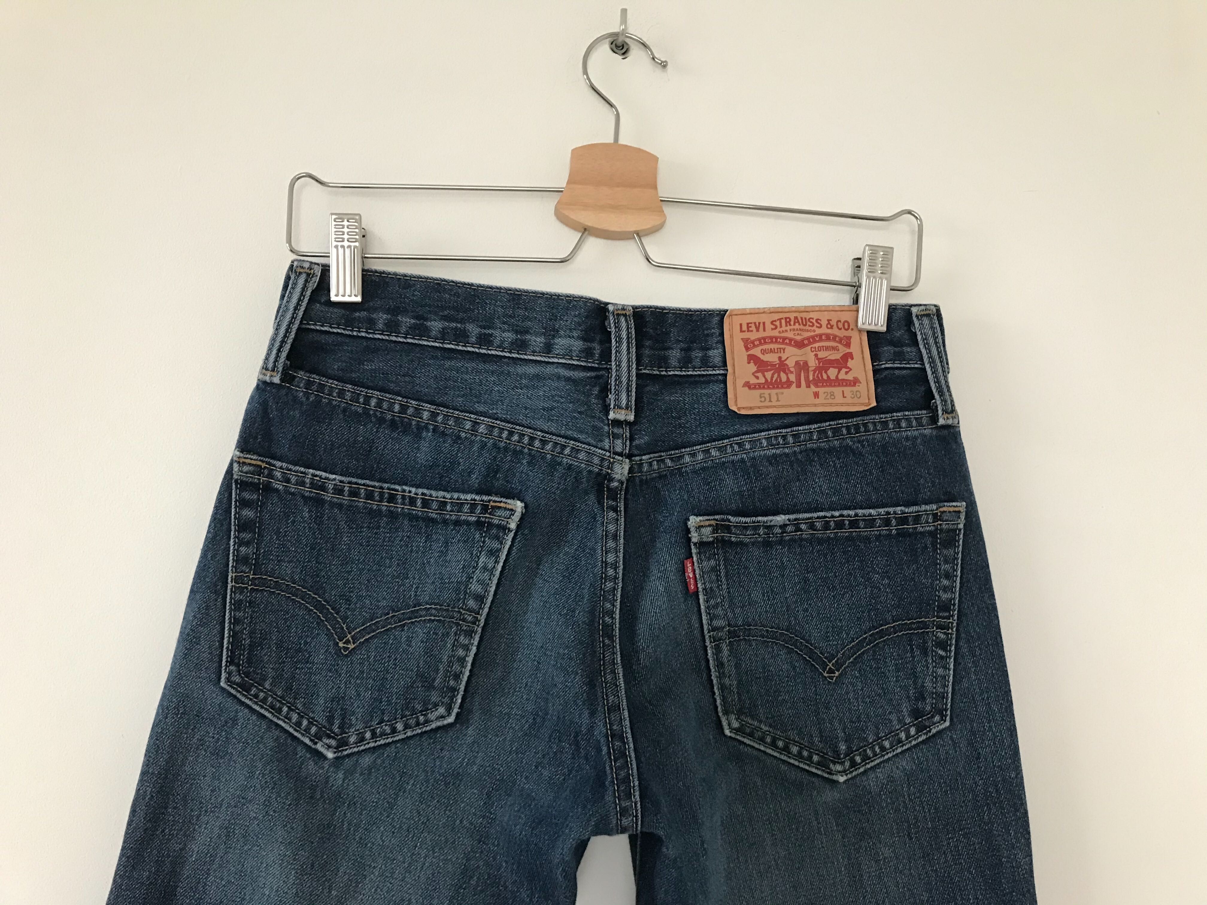 LEVI’S jeansy 511 damskie XS