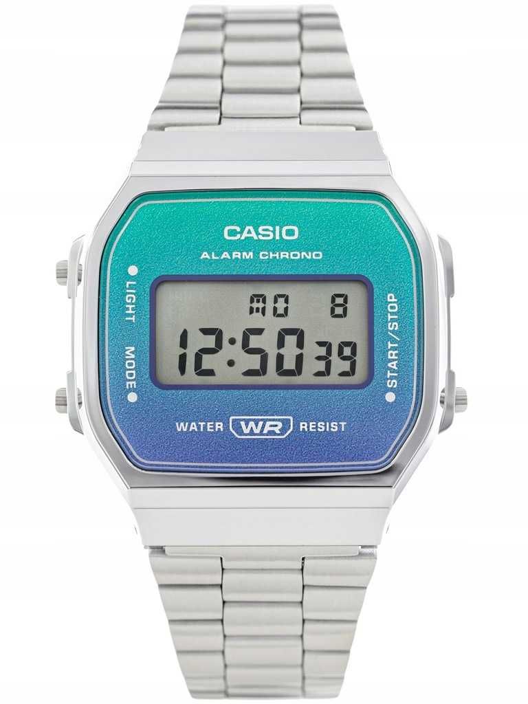 Casio Watch A168WER-2AEF zegarek męski w stylu RETRO