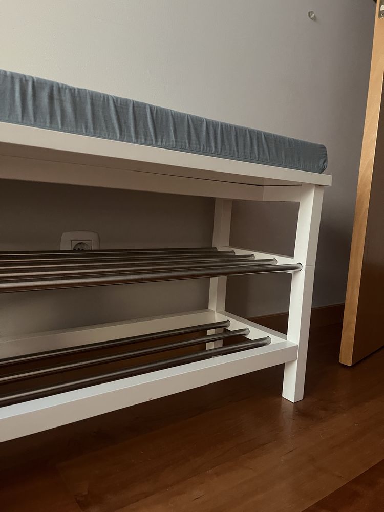 Banco IKEA arrumacao sapatos