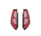 FAROLINS PARA FIAT PUNTO EVO 09- LED QUADRO PRETO