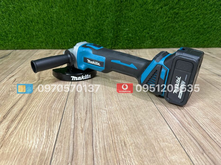 Акумуляторна Болгарка Makita DGA504 36V 6Ah Діаметр диска 125 мм