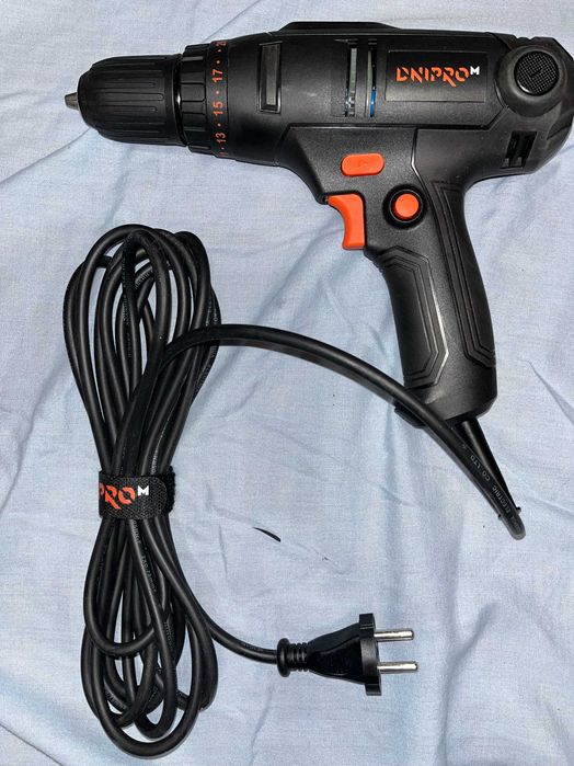 Дриль-шуруповерт мережевий Dnipro-M TD-42