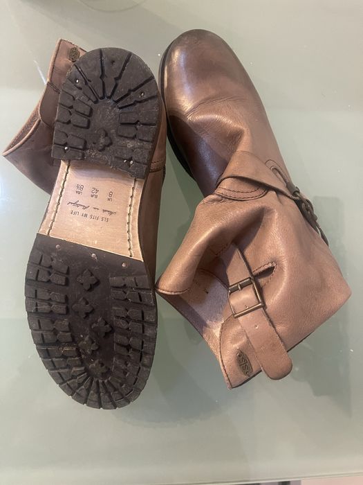 Botas da Salsa em pele