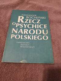 Rzecz o psychice narodu polskiego PIW Aleksander Bocheński