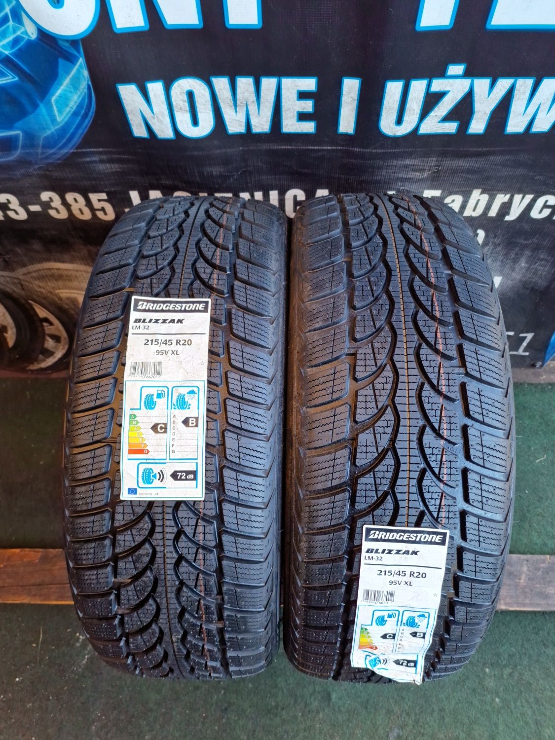 Opony zimowe 215/45/20 Bridgestone Blizzak LM 32 Para Nowe !!