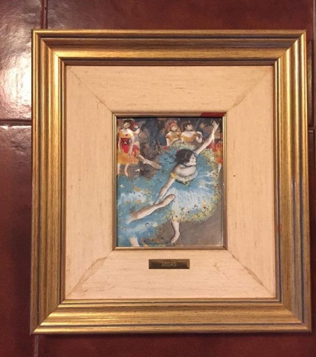 Coleção de Obras (réplicas) dos Mestres do Impressionismo - 4 quadros