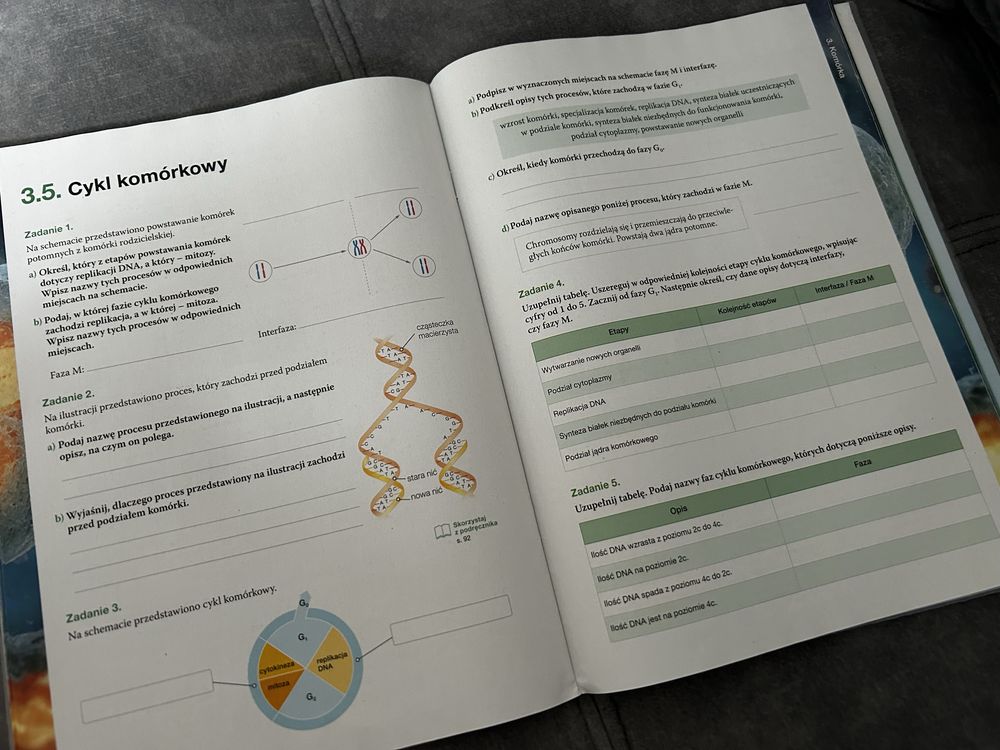 Biologia na czasie 1 karty pracy ucznia