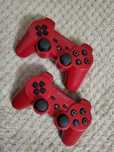 2x Kontroler Sony Dualshock 3 Sixaxis Ps3 PlayStation 3 Pad Czerwony