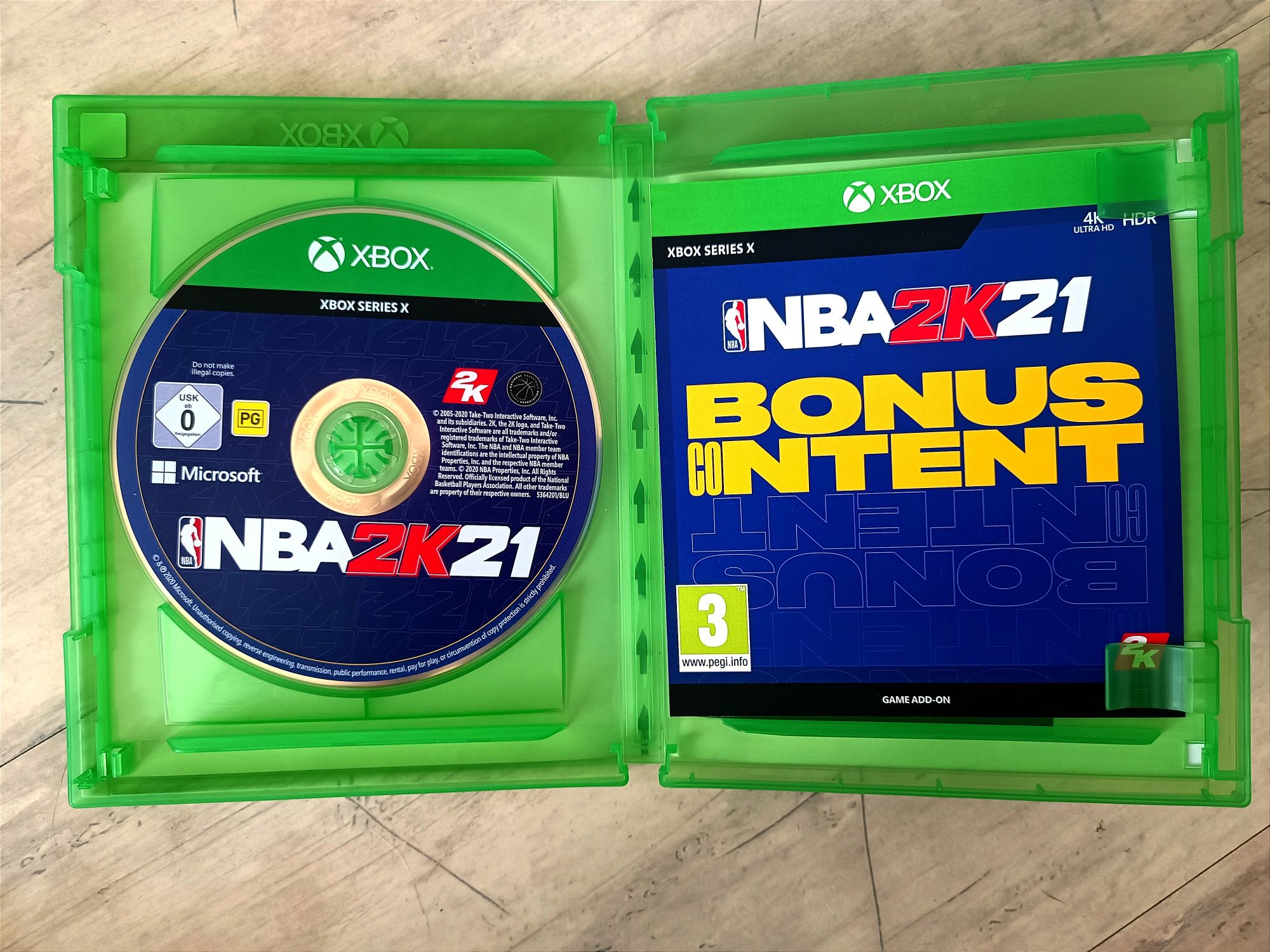 NBA 2k21 Xbox series X Stan idealny