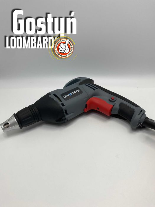 Od Lombard Gostyń Wkrętarka GRAPHITE 58G791 Walizka!!!