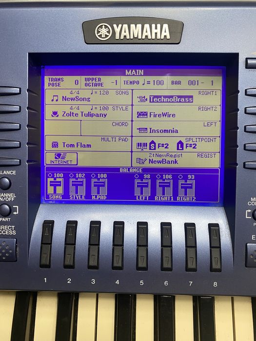 Yamaha psr 1500 statyw