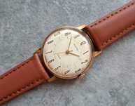 Wostok 2209 radziecki zegarek vintage powłoka złoto Au 20