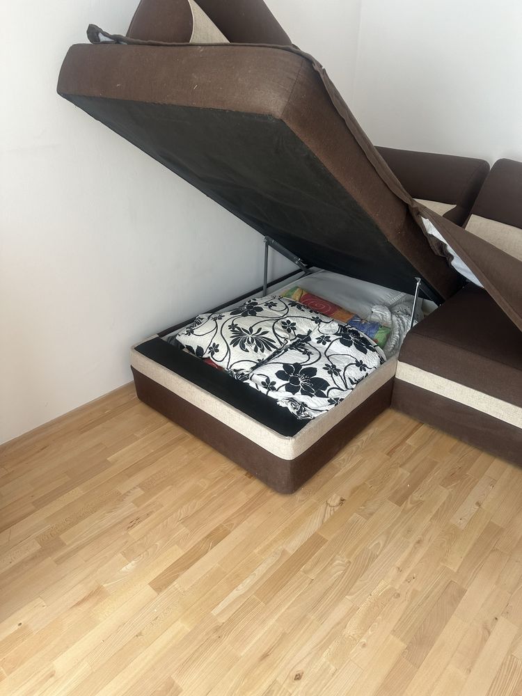 Narożnik z funkcją spania