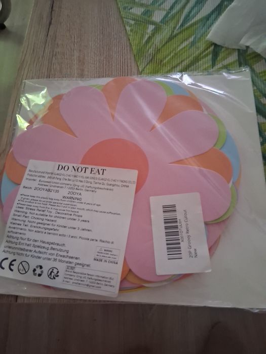 Elementy rekwizyty dekoracyjne lub antystresowe