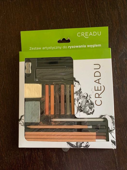 Creadu - Zestaw artystyczny do rysowania węglem