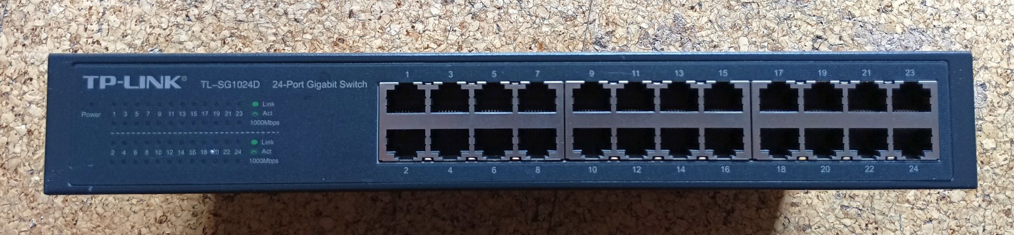 Switch TP-Link TL-SG1024D 24 Portas Gigabit