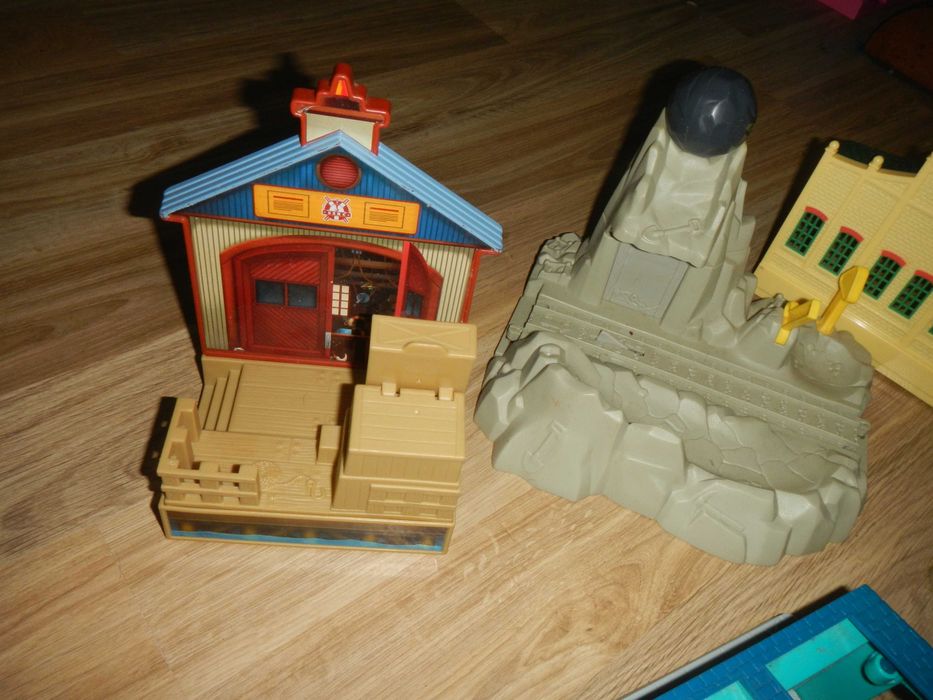 Trackmaster Tomek tory pociag zestaw zajezdnia myjnia Zwrotnica