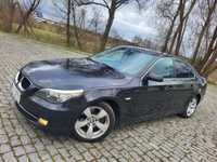 BMW Seria 5 BMW E60 2009 r. polift. 2.0 TDI, SKÓRA