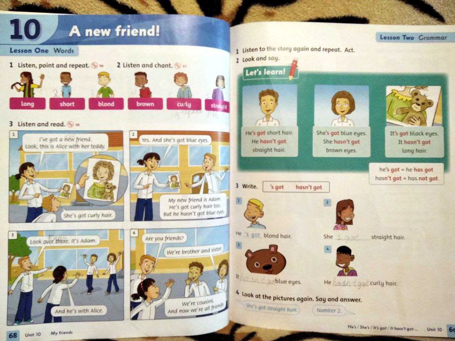 Англійська мова Family and friends 1