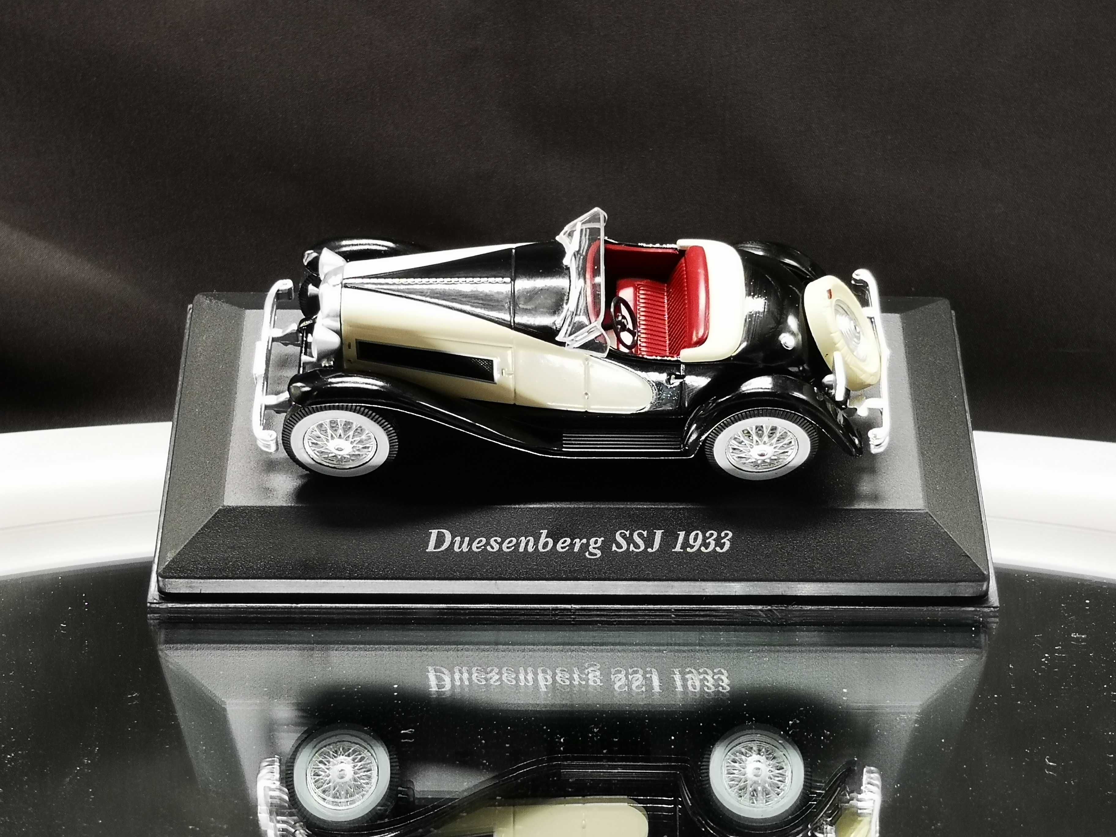 Linda miniatura Duesenberg SSJ 1933 escala 1/43